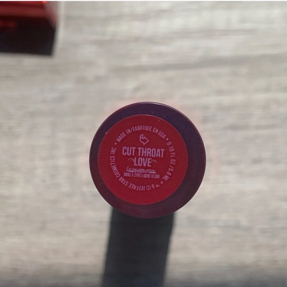 Jeffree Star Cut Throat Love NWOT
